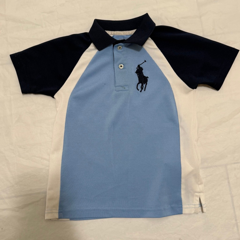 Polo Ralph Lauren Performance Polo Embroidered Big Pony Boys 4T